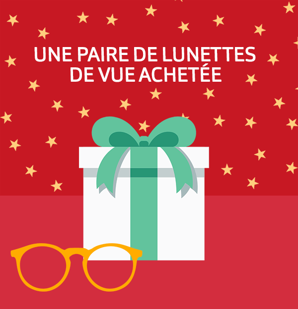 Votre 3&egrave;me paire de lunettes OFFERTE(1)... pour une paire de lunettes de vue achet&eacute;e + la 2&egrave;me &agrave; 1 euro&nbsp;!