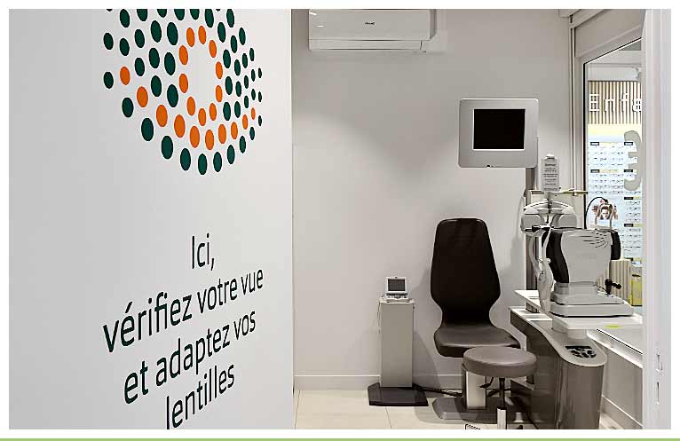 Examen de la vue