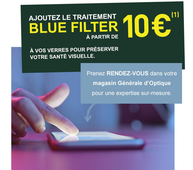 Préservez votre vision avec le filtre anti-lumière bleue