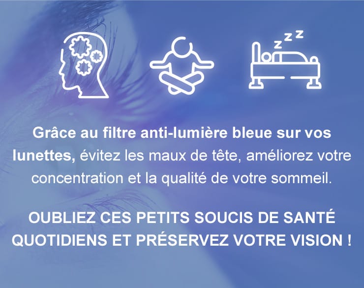 Préservez votre vision avec le filtre anti-lumière bleue