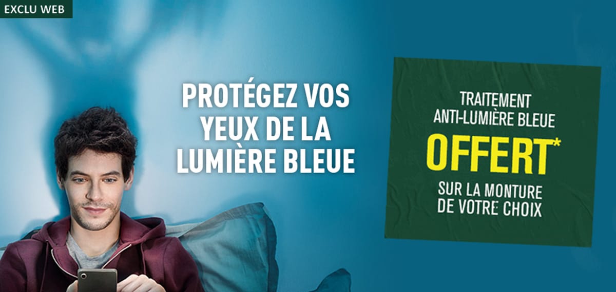 Protégez vos yeux de la lumière bleue