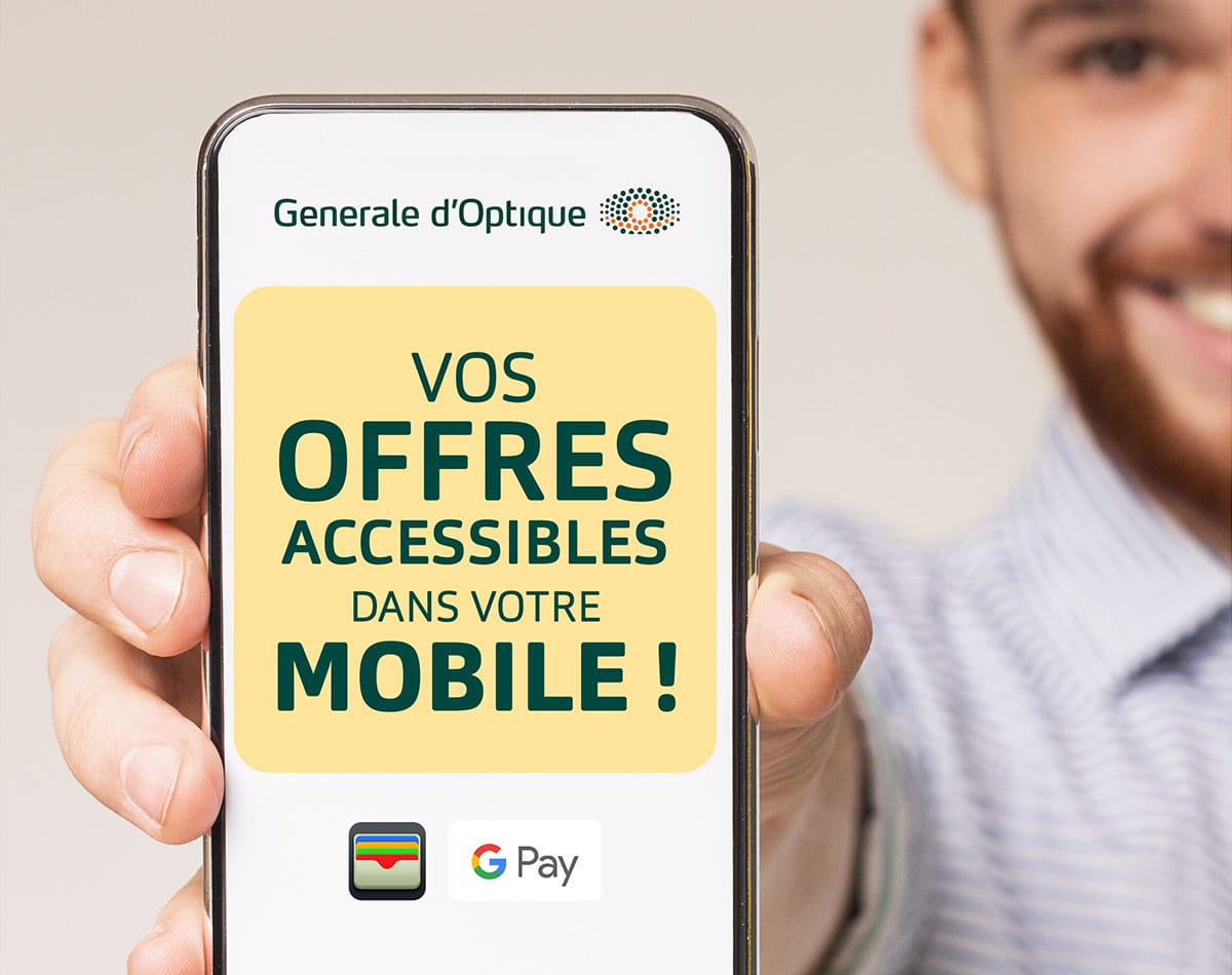 Vos offres accessibles dans votre mobile